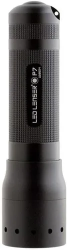 Vista 3 de Linterna Ledlenser P7 LED todo terreno, 450 lúmenes, enfoque ajustable, haz de luz de larga distancia de 300 m, funciona con 4 pilas AAA