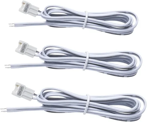 Vista 7 de Armacost Lighting 566021 Conector de cable a cinta LED blanco/de un solo color, paquete de 18