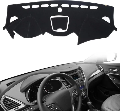 Vista 35 de AUQDD Alfombrilla de Cubierta del Tablero Compatible con La-nd Rover LR3 2005 2006 2007 2008 2009 /2010-2016 LR4, 2006-2009 Range Rover