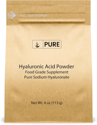 Vista 6 de Pure Original Ingredients, Polvo de ácido hialurónico, 1 oz Para rutinas de cuidado de la piel, preparación cosmética y rutinas de cuidado personal