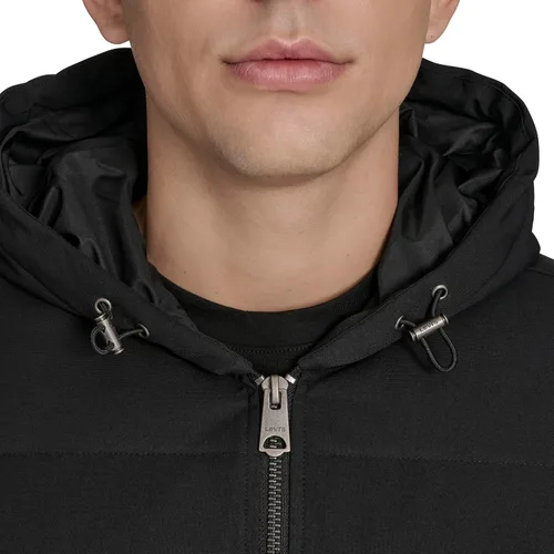 Vista 4 de Levi's Bombardero acolchado con capucha para hombre