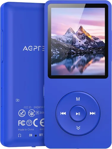 Vista 13 de Reproductor de música MP3 AGPtek – A02 Sonido sin pérdidas, soporta hasta 128 GB