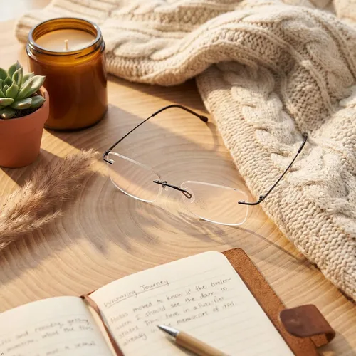 Vista 7 de Eyekepper Anteojos sin montura para mujer, lentes sin marco negro Lentes de lectura inalámbricos para mujer, resistentes a los arañazos