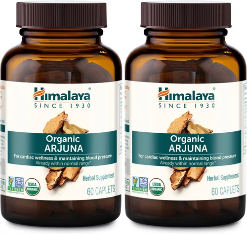 Vista 8 de Himalaya Organic Arjuna, suplemento de presión arterial para bienestar cardiovascular y salud cardíaca, 700 mg, 60 cápsulas, suministro de 2 meses