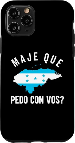 Vista 28 de Funda para iPhone 16 Bandera de Honduras Catracho Camiseta hondureña Maje Que Pedo?