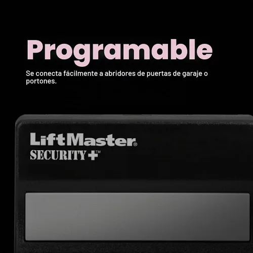Vista 4 de LiftMaster/Chamberlain 971LM Seguridad Plus 1 Botón - Compatible con Sears/Craftsman