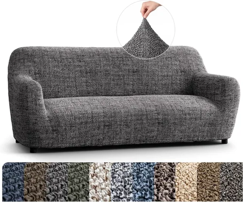 Vista 17 de PAULATO BY GA.I.CO. Funda para silla – Funda elástica para sillón – Funda de sillón para mascotas y niños – Fundas suaves para silla – Protector
