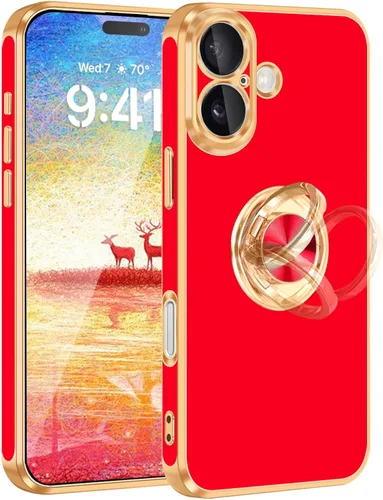 Vista 15 de Fingic Funda para iPhone 11, Funda para iPhone 11 con Soporte de Anillo [Soporte de Anillo Giratorio de 360° Base Magnética]