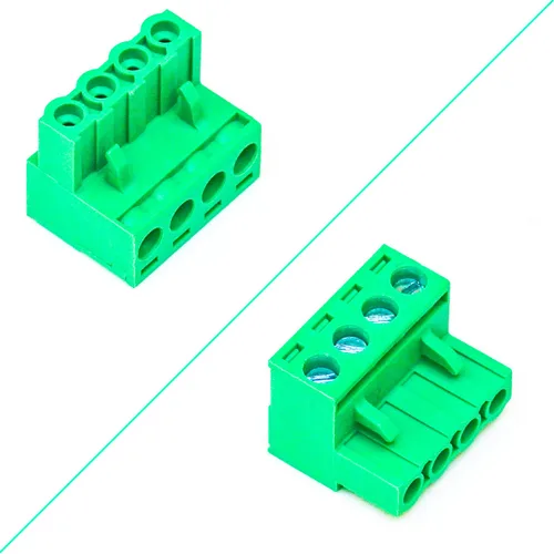 Vista 3 de Tcenofoxy - Conector Phoenix de 0.200 in 2/3/4/5/6/7/8/9/10/11/12/13/14/15/16/18/20/24 pines Phoenix Connector conector de bloque de terminales