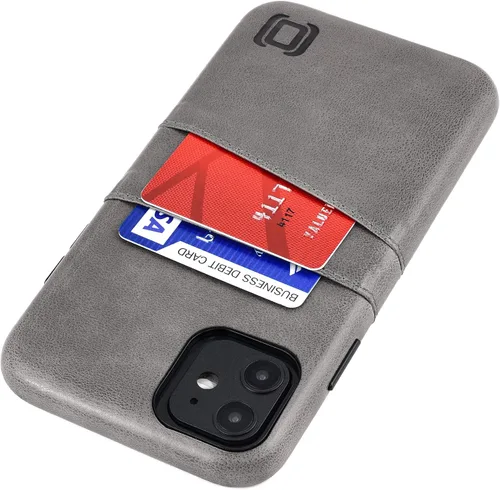 Vista 21 de Dockem Funda tipo cartera para iPhone 11: Placa de metal integrada para montaje magnético y 2 ranuras para tarjetas de crédito (padres)