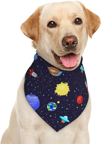 Vista 15 de Textura de madera bandera cubana perro bandana bufanda triángulo baberos accesorios mascotas gato pañuelo