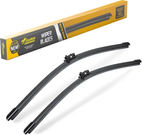 Vista 56 de Raidbee® Limpiaparabrisas de repuesto de 13 + 13 pulgadas para Jeep Wrangler 1999-2006 para todas las estaciones, calidad de equipo original
