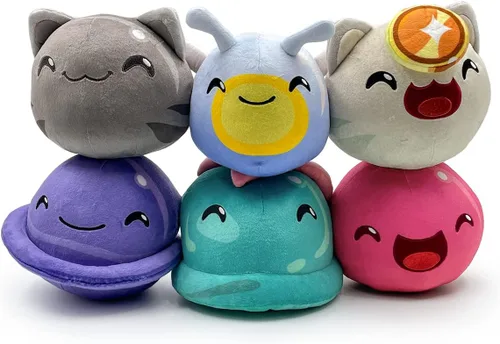 Vista 7 de Youtooz Adhesivo de peluche de slime rosa, 6 pulgadas, suave, magnético, ranchero