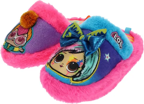 Vista 2 de LOL Surprise Pantuflas para niña diseño de abeja y atrevido color turquesa