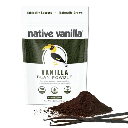 Vista 12 de Native Vanilla vainilla en polvo molida