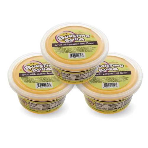 Vista 5 de Bossen Bursting Boba® Minis-3 paquetes (arándano)