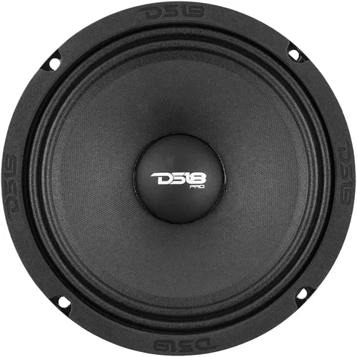 Vista 6 de DS18 PRO-NS6 - Altavoz poco profundo de 6.5 pulgadas, audio para automóvil, rango medio, 300 W máximo, 150 W RMS, 8 ohmios, imán de neodimio