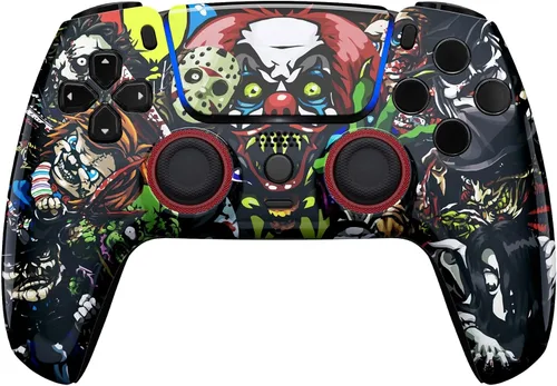 Vista 42 de Custom Wireless Controller Compatible with PS5 - Multiple Designs Available (Abstract Fusion)