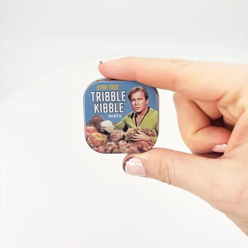 Vista 4 de The Unemployed Philosophers Guild Mentas de Tribble Kibble de Star Trek, 1 lata, Peso neto 0.4 oz (12g)