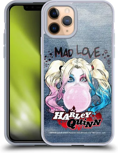 Vista 67 de Head Case Designs Funda de gel suave con licencia oficial de Batman DC Comics Bubblegum Harley Quinn Graphics compatible con Apple iPhone 7