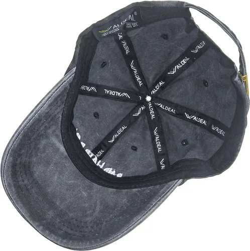 Vista 5 de Biker Hair Don't Care - Gorra de béisbol ajustable para mujer, mezclilla lavada