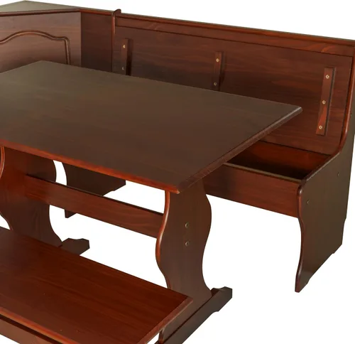 Vista 13 de Linon Rincón de cocina Chelsea Walnut Nuez