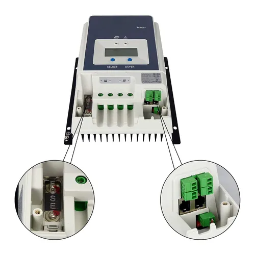 Vista 8 de ACOPOWER Controlador de carga solar MPPT 60A 12V/24V/36V/48VDC Voltaje del sistema automático Max.PV 150V Regulador de panel solar