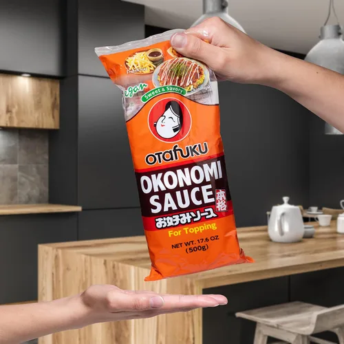 Vista 9 de Salsa Okonomi Otafuku, cobertura vegana japonesa para panqueques Okonomiyaki (17.6 onzas)