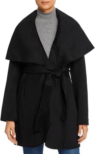 Vista 8 de TAHARI Women's Marilyn Double-Faced Wool Blend Peacoat Ceniza