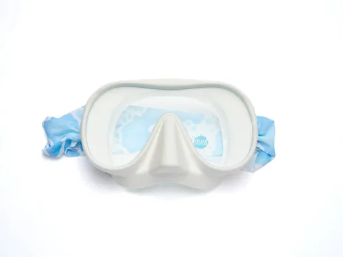 Vista 6 de Splash Place Máscara de natación para adultos con correa de tela Gafas de natación para adultos con cubierta para la nariz, hipoalergénicas,