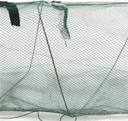 Vista 6 de Red de trampa de pesca plegable, redes de pesca automáticas (verde)