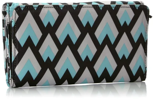 Vista 2 de JuJuJuBe Rich - Cartera triple plegable con cierre de presión colección de ónix - Black Diamond
