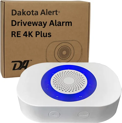 Vista 7 de Dakota Alert Wireless Driveway Alarm DCMA-4K Plus 1-Mile Motion Sensor Kit