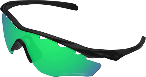 Vista 2 de BroLizard - Lente polarizada para gafas de sol Oakley M2, verde