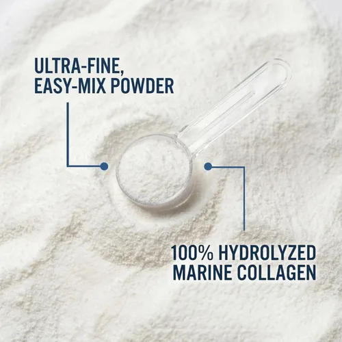 Vista 2 de Approved Science Colágeno en polvo – Péptidos de colágeno hidrolizados sin sabor para mujeres y hombres – de origen marino – cabello, piel, uñas