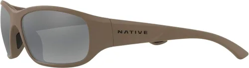 Vista 3 de Native Eyewear Gafas de sol rectangulares con ajuste de puente bajo para hombre