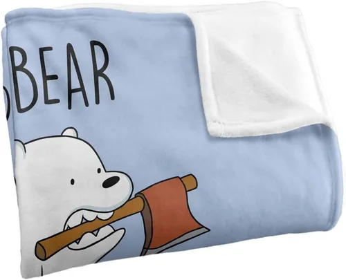 Vista 13 de We Bare Bears - Manta muy suave al tacto sedoso de Internet, 36 x 58 pulgadas