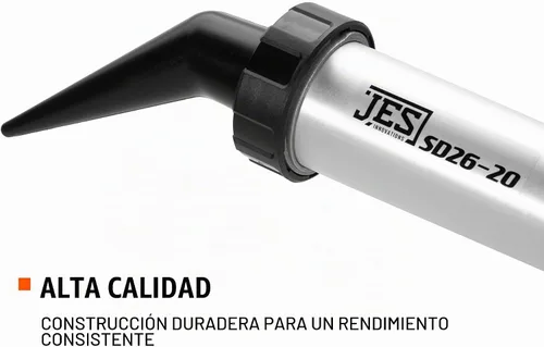 Vista 3 de JES Boquilla angular para pistolas de calafateo a granel y salchichas, paquete de 5