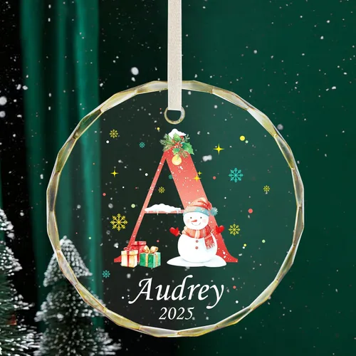 Vista 7 de Paquete de 4 adornos de Navidad personalizados 2025 de cerámica personalizada con foto y texto para decoración de árbol de Navidad, primera Navidad