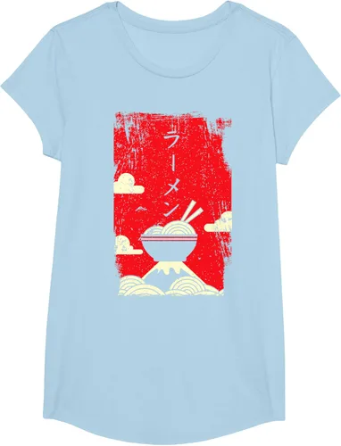 Vista 19 de Ramen Noodles Camiseta de arte japonés, Negro