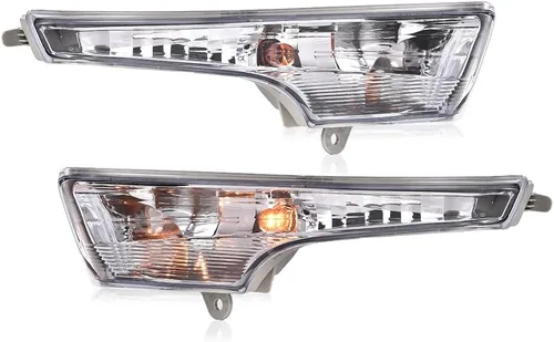 Vista 5 de G-PLUS Luces direccionales con bombillas para el lado del conductor y del pasajero compatibles con Nissan Altima Base 2013-2017, compatible
