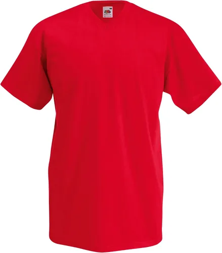 Vista 4 de Fruit of the Loom Camiseta con cuello en V para hombre, marino