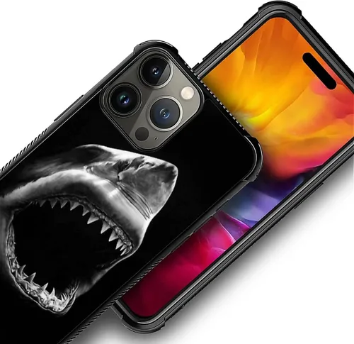 Vista 717 de Funda compatible con iPhone 15, diseño de elefantes africanos, diseño increíble a prueba de golpes, antiarañazos, carcasa trasera de policarbonato