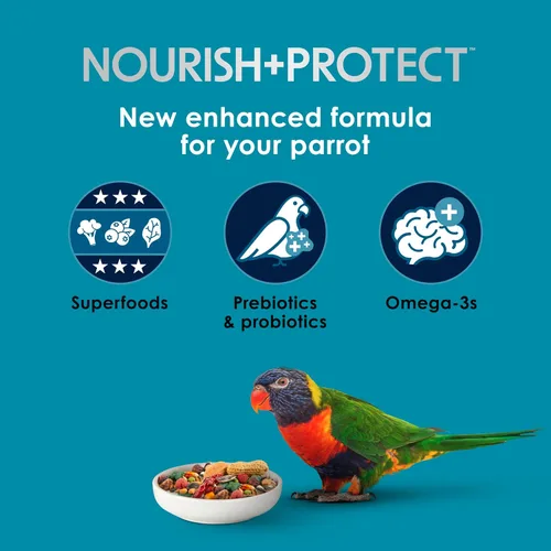 Vista 3 de Kaytee Forti-Diet Pro Health Feather Health - Comida para loros de 5 libras