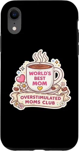 Vista 25 de Overstimulated Moms Club Funny Mother's Day Mama Mum Momma Case for iPhone 17