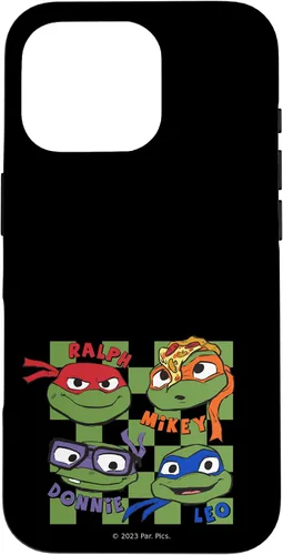 Vista 20 de iPhone 12/12 Pro Teenage Mutant Ninja Turtles: Mutant Mayhem Turtle Heads Case