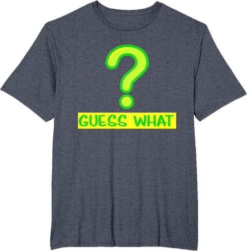 Vista 88 de Question Mark playera Guess What playera, hombre XL, Púrpura
