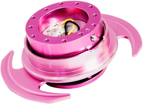 Vista 7 de NRG Innovations NRG-SRK-650BK GEN 3.0 Volante de Carrera con Adaptador de Buje de Liberación Rápida, Diseño de 6 Agujeros y Patrones de Pernos