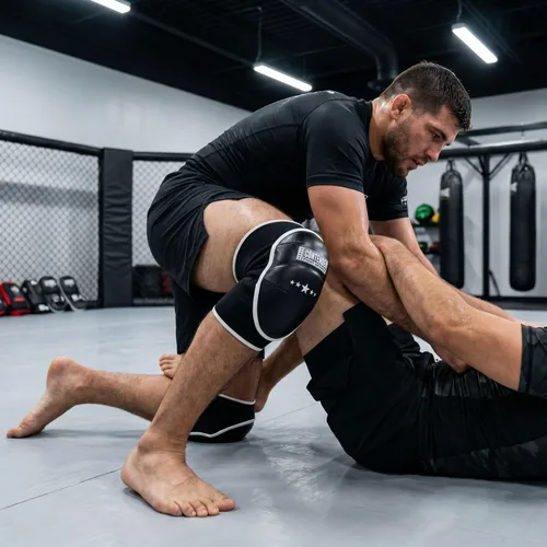 Vista 8 de Contender Fight Sports Rodilleras Jel Striking