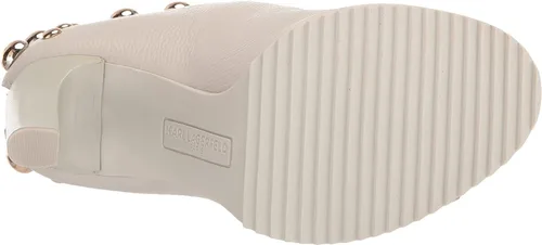Vista 4 de KARL LAGERFELD Bonnie-Peep Toe Bo Brayden para mujer